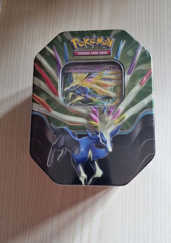 Carte pokemon tin leggende - tin,