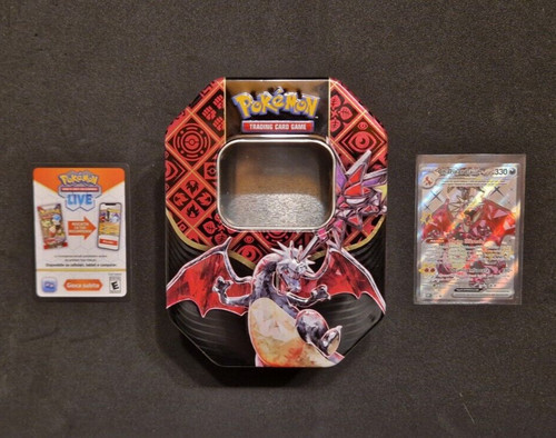 Pokemon tin charizard - pokemon,