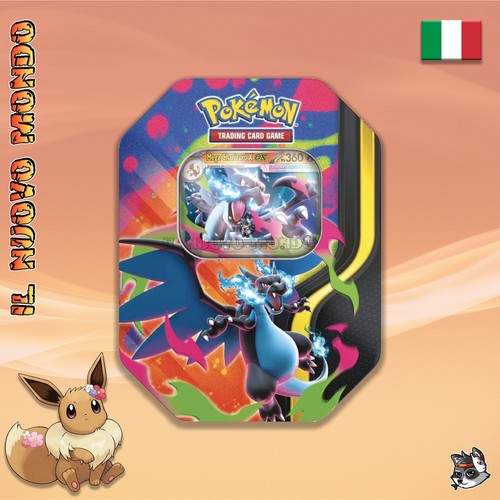 Pokemon tin charizard ex - ex,