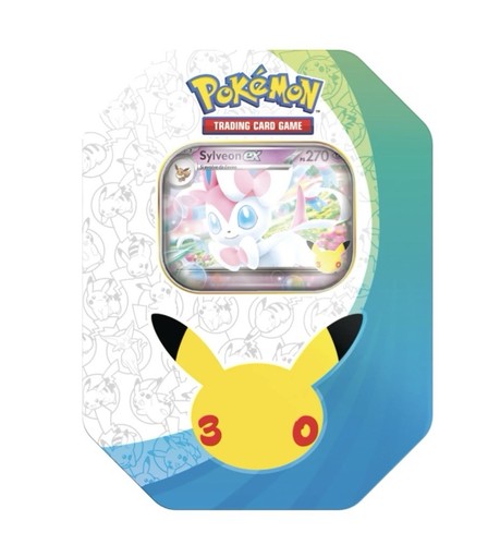 Pokémon anniversario tin - pokémon, 30°