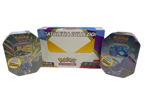 Pokemon scatole collezione - pokemon,